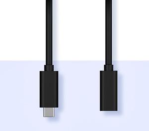 4K USB 3.1 female 10Gbps C erkek C dişi uzatma güç şarj veri transferi OTG kablo - Product Image 3