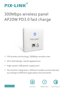 PIX-LINK Wifi Repeater 2.4 - 5G ไร้สาย Wifi Repeater Tp Link Repeater Wifi ระยะไกล - Product Image 4