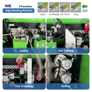 Máquina automática de bandas de borde de Pvc de madera 40E Máquina de bandas de borde de curva completamente automática con los mejores servicios posventa - Product Image 2