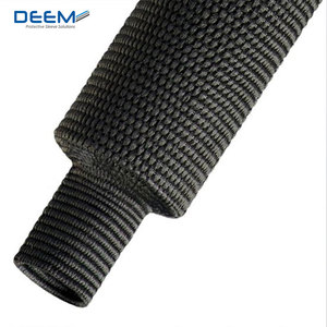 Flexibele Krimpkous Gevlochten Mouw Stof Krimpkous Beschermende Mouwen Warmte Krimpbare Polyester Stof Geweven Mouwen - Product Image 1