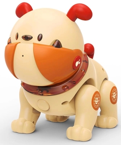 LED Smart Dog Robot Kinder Lernspiel zeug für die RC-Programmierung Fernbedienung Stunt Techno logische KI für intelligente Hunde