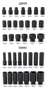 35-Piece 1/2-inch Metric không khí tác động cờ lê ổ cắm Bộ vật liệu CR-V OEM cấp công nghiệp tự động sửa chữa công cụ thiết lập - Product Image 4