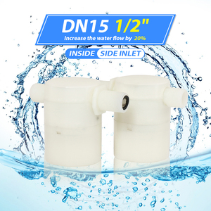 WEIER DN15 1/2 дюймов нормально открытый пластиковый мини-шаровой Поплавковый переключатель, клапан контроля уровня воды - Product Image 1