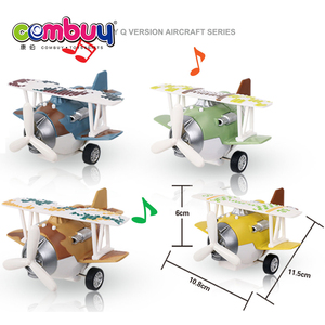 Model <strong>Toy</strong> Pull Back Light Sounds Diecast Alloy Model Helicopter - Product Image 4