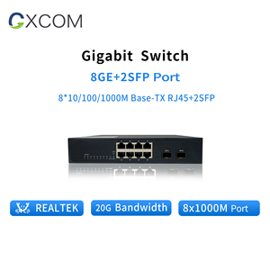 OEM 10/100/1000Mbps <strong>Ethernet</strong> 4 8 <strong>16</strong> 24 Port Gigabit RJ45 &amp; Optic Fiber SFP Uplink Network Switch - Product Image 4