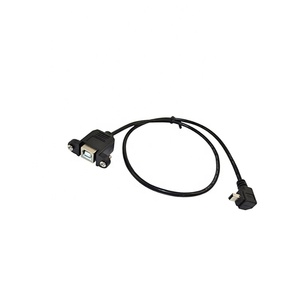 2725 28AWG 4芯4针USB 2.0迷你B公到5针微型USB母数据转换器电缆 - Product Image 5