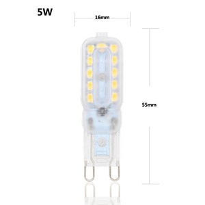G9 LED Bulb <strong>Light</strong> 4000K Daylight Bi Pin Base 5W 50W Halogen Equivalent,Cotanic G9 Bulb for Crystal Chandelier - Product Image 2