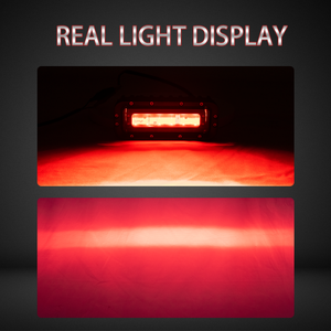 Kırmızı mavi güvenlik LED uyarı Forklift ışık kırmızı bölge kırmızı çizgi 18-80V Spot ışın LED güvenlik uyarı ışığı - Product Image 2