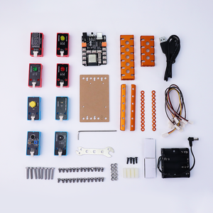 Unser Green World Python Learning Kit AB Lernrobotik-Kit für Schulkinder, kompatibel mit Arduino STEM-Projekten