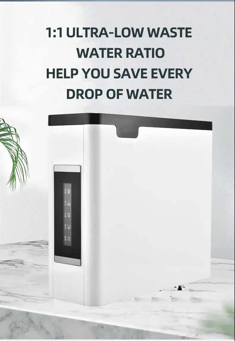 100G galón RO 4 etapas filtro máquina de ósmosis inversa purificador de agua hogar undersink purificador de cocina