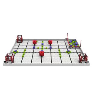 Развивающие наборы для обучения царапинам робот для школы VEX IQ Программирование робот VIQC полевой комплект (полное поле 6 'x 8') реквизит для соревнований 228-7396