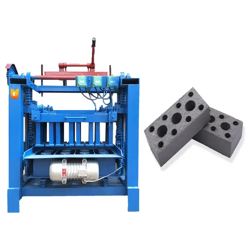 Máquina hidráulica automática para hacer ladrillos, juego completo de ladrillos entrelazados de suelo de arcilla, maquinaria de prensa de corte