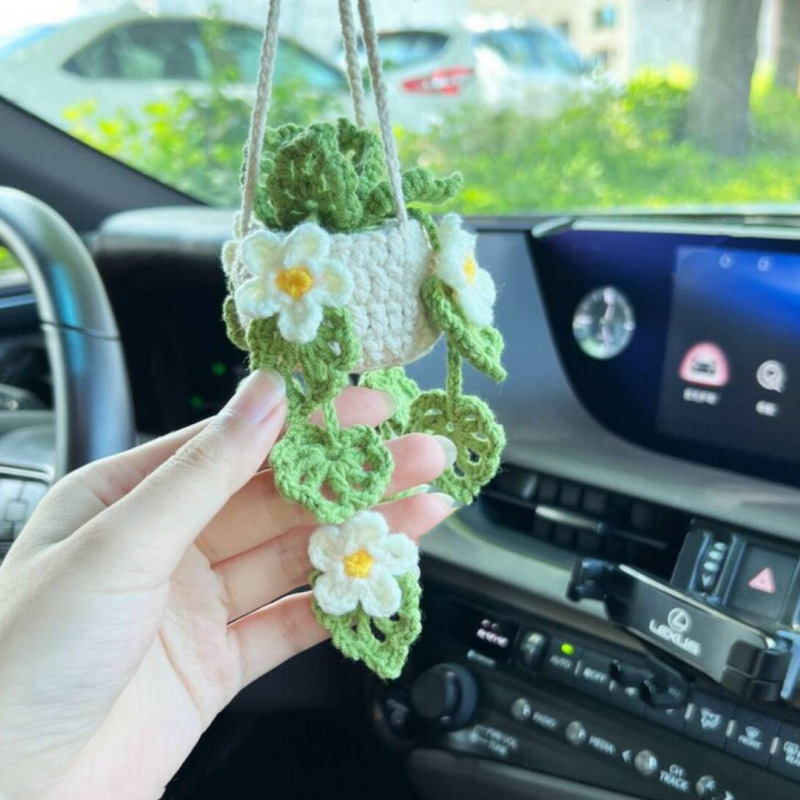 white big flower+Hollow leaves