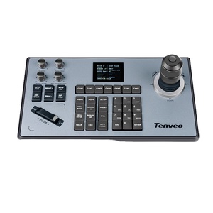 TEVO-KB200 4D контроллер трансляции клавиатура ptz джойстик для ptz ndi камера джойстик прямая трансляция видеоконференций