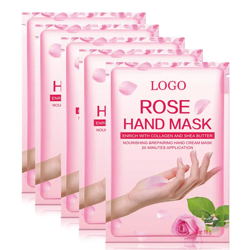 Wholesale Natural Organic Peeling Hand Mask Moisturizing Whitening Exfoliating Hand Mask