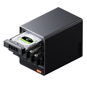 4 Bay NAS เซิร์ฟเวอร์มินิเดสก์ท็อป N150ซีพียู2x SSD 4X HDD 4X Lan ปรับแต่งได้เราเตอร์ขั้นสูง Quad Core DDR4 RAM CN plug ใหม่ - Product Image 6