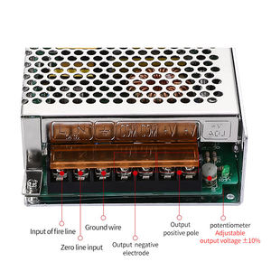 Ultra ince Dc12v Fonte Chaveada 12v 50a 120 amper Ac Dc 240w 20a sabit voltaj yeterli güç led anahtarlama güç kaynağı - Product Image 3