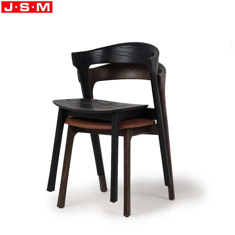 Prezzo a buon mercato semplice Design Cafe sedia in legno massello con struttura in frassino sedie per sala da pranzo per ristorante