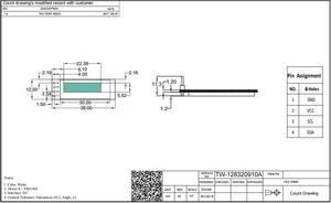 Mini pantalla OLED de 1 pulgada 0,91 ''OLED I2C 128*32 módulos LCD de resolución - Product Image 6