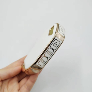 5ボタンTPUゴールドエッジカーキーケースカバースマートキーシェルケースカーリモートキーフォブKiaEV9に適しています - Product Image 4