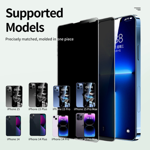 Bán buôn Tùy chỉnh chống gián điệp Chống Chói Chống Peep giả mạo màn hình kính bảo vệ sự riêng tư cho bảo vệ màn hình iPhone 13 14 15 - Product Image 5