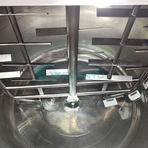 Liquid Soap Dispenser with Platform Automatic Complete Blending Plant Lotion Shampoo <strong>Mixing</strong> tank with Agitator and <strong>Heater</strong> - Product Image 6