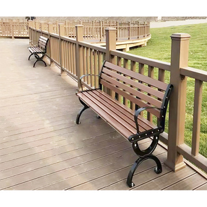 Giardino esterno installare facilmente guardrail impermeabili legno composito di plastica WPC recinzione composito Wpc ringhiera corrimano Set - Product Image 1