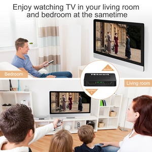 TESmart-Divisor de Audio y vídeo, 1 entrada, 2 salidas, 4K, HDMI, 2 4 8 16 vías, 2 en 4, salida HDMI 20, divisor V1.4 para multimonitores