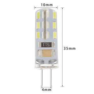 Ev dekorasyon için yüksek lümen G4 LED ampuller AC 85-265V 2W konut kullanımı için uzaktan kumanda anahtarı ile Gy6.35 aşağı ışık açtı - Product Image 2