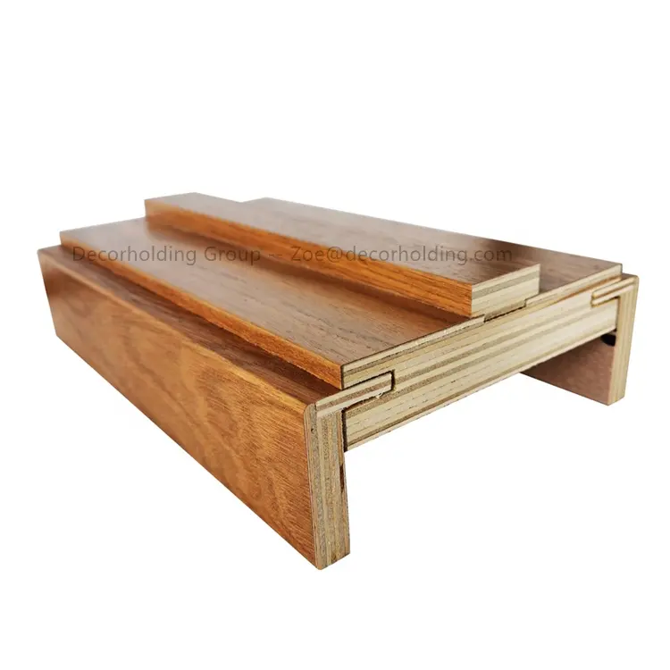 Factory Direct Sale Quality Guarantee Solid Pine Wood MDF door frame set for Internal/Interior door