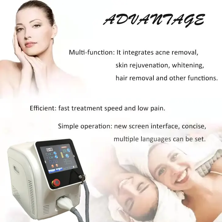 Máquina depiladora IPL profesional, depilación IPL con luz electrónica, rejuvenecimiento de la piel, precio de belleza