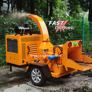 Mobiler Holz brecher Holz hacks chnitzel maschine Ast hacker für Holz verarbeitung anlage - Product Image 3