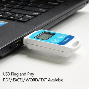 Mini RC-5 USB multiusos, registrador de datos de temperatura, grabadora de temperatura, capacidad de almacenamiento, 32000 grupos, gran oferta - Product Image 6