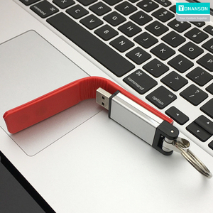 Memoria USB 2,0 de cuero personalizada de gama alta con logotipo personalizado 3.0USB Memory Stick para Pendrive promocional con llavero de regalo - Product Image 6