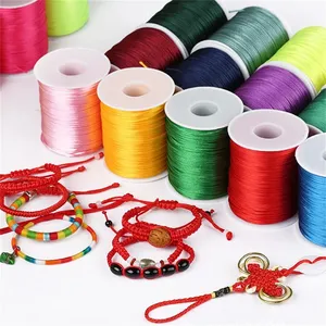 100M 1.5mm Colorful Waxed Cord Polyester Thread Cord <strong>String</strong> Diy Necklace Bracelets Rope for Jewelry Making Handmade Finding - Product Image 1