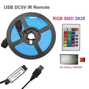 Joystar-Tira de luces LED inteligente, interruptor de control remoto con sensor de movimiento, conectividad USB, temperatura de color RGB, IP20, 3M para el hogar - Product Image 5