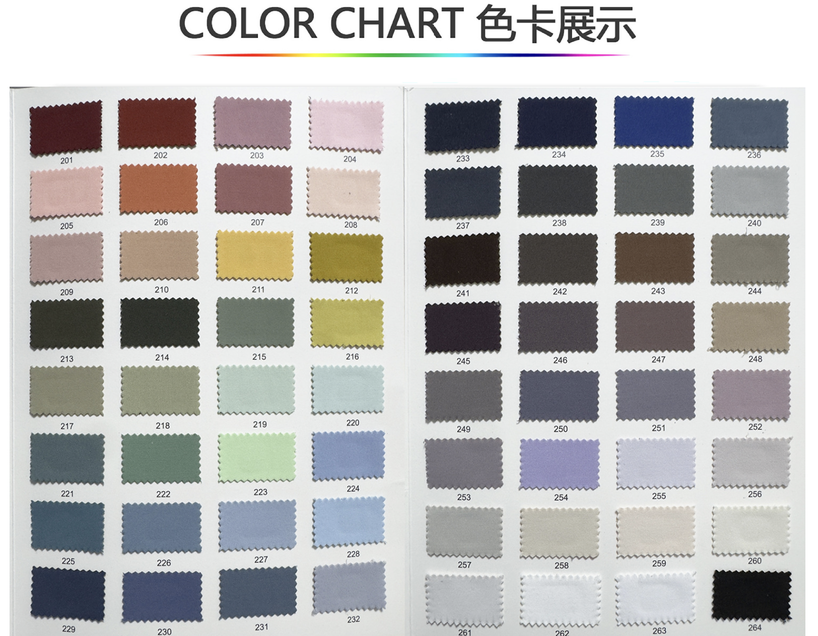 COLOR CARD