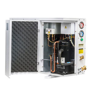 เครื่องทําความเย็นหน่วย XMK สําหรับเครื่องทําความเย็นแบบวอล์กอิน 3HP สําหรับห้องเย็นขนาดเล็ก คอนเดนเซอร์ระบายความร้อนด้วยอากาศ - Product Image 3