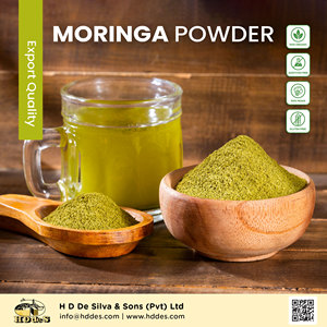 Bubuk <span class=keywords><strong>Moringa</strong></span> organik Ceylon 100g, paket ritsleting, makanan super untuk Smoothies & teh Premium Sri Lanka - Product Image 4