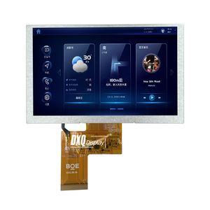 <strong>5</strong> inch <strong>LCD</strong> TFT semi-reflective and semi-transparent <strong>LCD</strong> <strong>display</strong> 800*480RGB interface motor code meter <strong>display</strong> - Product Image 1