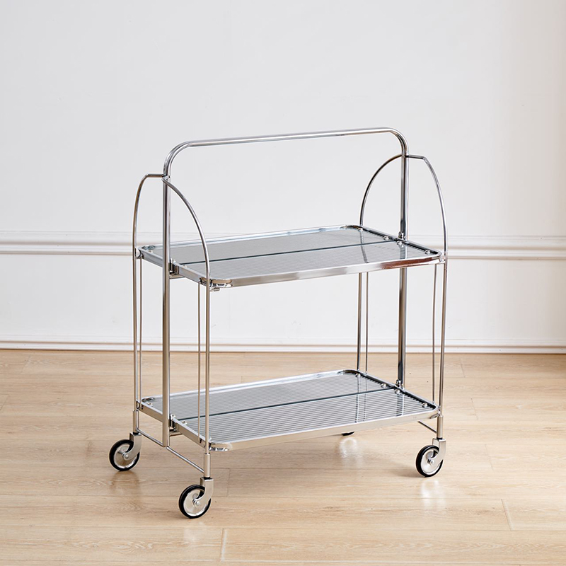 กระจกนิรภัยสีเทา + กรอบเงิน