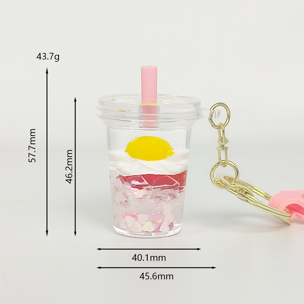 Boba Cup with Straw Shape