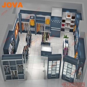 ชั้นวางโชว์สำหรับเสื้อผ้าสำหรับร้านค้าขายปลีก - Product Image 5