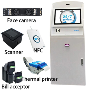 Android 21.5 Inch Interactive Self Service Payment Kiosk With Cash Acceptor Transport - Product Image 4