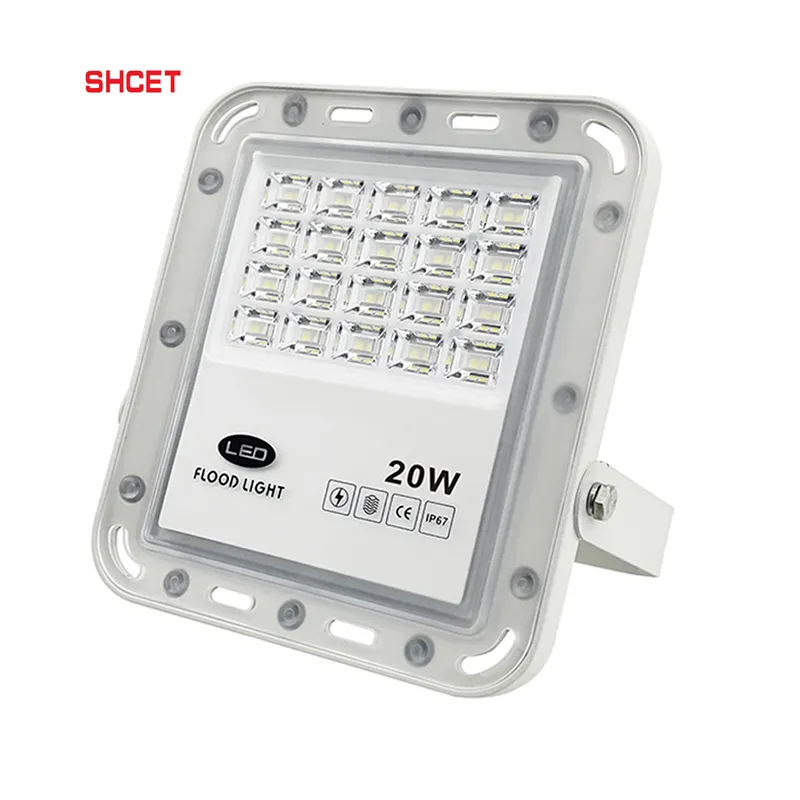 CET-109A Factory directly supply led flood light for outdoor IP65 waterproof pc lens lamp 100W 150W 200W 300W with CE BIS