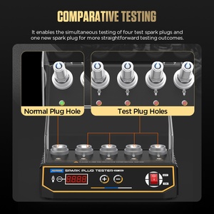 110V 220V AUTOOL Spt360 Lcd 5 Löcher Selbst zündung stest Hochspannungs-Auto-Zündkerzen prüfgerät - Product Image 6
