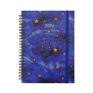 Executive A4 Size Spiral Daily Planner Professional Business Use Full Year Schedule <strong>with</strong> Monthly <strong>Index</strong> High Quality <strong>Notebook</strong> - Product Image 1