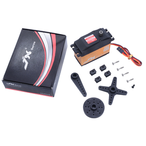 JX PDI-HV2060MG 60 кг большой крутящий момент 120/180/360 градусов цифровой сервопривод - Product Image 2