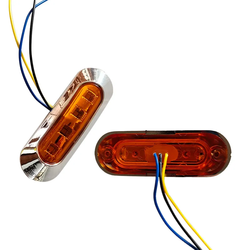 Chất lượng tốt hổ phách 24 Volt LED cảnh báo tín hiệu đèn thanh xe tải bên xe tải nhẹ cho jac
