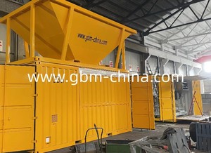 Kunden spezifische Zwei-Linien-Wiege-und Absack maschine im mobilen Container - Product Image 5